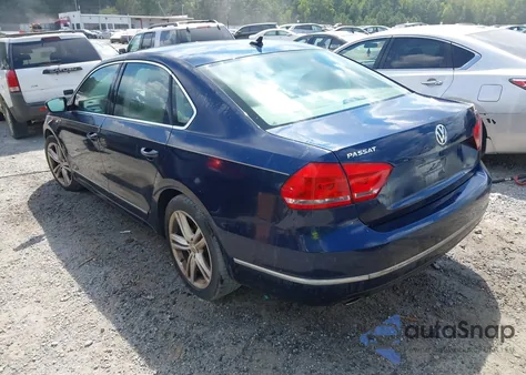 2014 Volkswagen Passat 2.0L Tdi Sel Premium from USA, damaged, VIN 1VWCN7A38EC011265